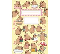Capybara Sunbeam Days: Soft Yellow Pastel Notebook for Writing, Planning, and Creative Notes: Cute Kawaii Capybara Journal with Matte Softcover and ... Animal Lovers, and Everyday Imagination