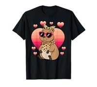 Capybara Sunglasses Valentines Day Maglietta