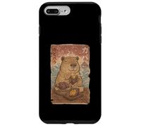 Capybara Sweet Potato Yaki Series Funny Kawaii Ukiyo Pun Custodia per iPhone 7 Plus/8 Plus