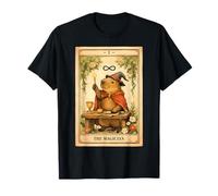 Capybara Tarocchi Il Mago Capy Halloween Magic Maglietta