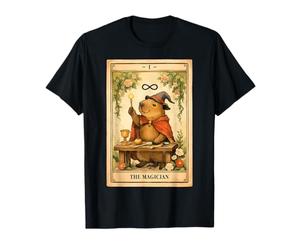 Capybara Tarocchi Il Mago Capy Halloween Magic Maglietta
