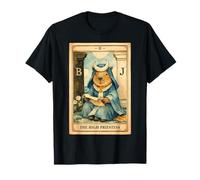 Capybara Tarocchi La Alta Sacerdotessa Capy Witch Women Maglietta