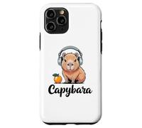 Capybara Wild Animal Forest Giant Cavy Rodent Capybaras Custodia per iPhone 11 Pro