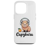 Capybara Wild Animal Forest Giant Cavy Rodent Capybaras Custodia per iPhone 13 Pro