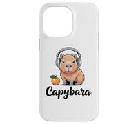 Capybara Wild Animal Forest Giant Cavy Rodent Capybaras Custodia per iPhone 14 Pro Max