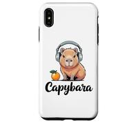 Capybara Wild Animal Forest Giant Cavy Rodent Capybaras Custodia per iPhone XS Max