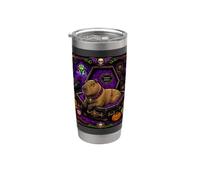 Capybara Zombie Ghoul Undead Vampiro Coffin Spooky Horror Bicchiere termico in acciaio inox doppia parete
