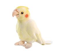 capybaraflying Peluche Calopsitta, Simulazione di Pappagallo, Peluche Morbido da 18 cm/7in, Giocattolo Educativo Divertente per Bambini (Giallo)