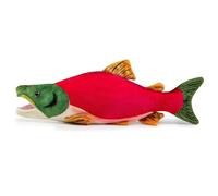 capybaraflying Peluche Red Salmon, Simulazione di Sockeye Salmon Peluche Collezione di morbidi animali della Ocean 12cm/4in, Giocattolo Educativo Divertente per Bambini