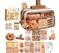 CapybaraPencil Case, CapybaraStationery Pencil Case - Penna grande capacità - Scatola -T integra la graziosa senza sforzo nella vita quotidiana e si adatta ad accademici e professionali