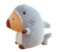 Capybaras Capybara Plush | 13.7in Reversible Plush Shark Capybara | Stuffed | Shark Cavy Doll Children Sleeping Comfort Toy For Birthday Christmas Home Room Desktops Bookshelves Capybara Plush | 13.7in R