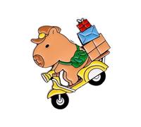 Capybaras Spilla Giocosa Pinosa Pin Animal Corsa Abbigliamento Casual Abbigliamento Adatto Per Abbinare Lo Sguardo Moderno Capybara Lapel Pin