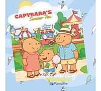 Capybara's Summer Fun: Bold and Easy Coloring Book