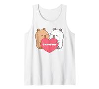 CapyFun Love Heart San Valentino Canotta