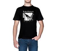 Capzy Bauhaus - Bat Wings - Bela Lugosis Dead Nero Uomo Maglietta Black Men's T-Shirt Tee