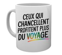 Capzy Ceux Qui Chancellent Profitent Plus Du Voyage Un Verre Bière Agresser Tasse Tazza Della Tazza Mug Cup