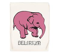 Capzy Delirium Elephant Borsa Sportiva con Coulisse Beige Drawstring Sport Bag