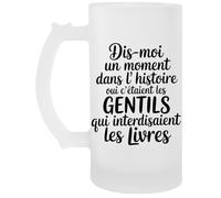 Capzy Dis-Moi Un Moment Dans L’histoire Où C’étaient Un Verre Bière Agresser Tasse Boccale Di Birra Beer Mug