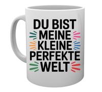 Capzy Du Bist Meine Kleine Perfekte Welt Glas Bier Becher Tasse Tazza Della Tazza Mug Cup