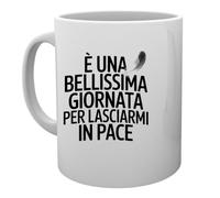 Capzy È Una Bellissima Giornata Per Lasciarmi In Pace Bicchiere Birra Tazza Tazza Della Tazza Mug Cup