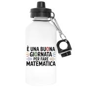 Capzy È Una Buona Giornata Per Fare Matematica Bicchiere Birra Tazza Bianca Bottiglia D'acqua Alluminio Per Esterni Pollutant Free White Water Bottle Aluminium For Outdoors