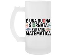 Capzy È Una Buona Giornata Per Fare Matematica Bicchiere Birra Tazza Boccale Di Birra Beer Mug