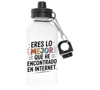 Capzy Eres Lo Mejor Que He Encontrado En Internet Vidrio Cerveza Taza Bianca Bottiglia D'acqua Alluminio Per Esterni Pollutant Free White Water Bottle Aluminium For Outdoors