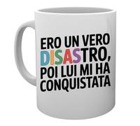 Capzy Ero Un Vero Disastro Poi Lui Mi Ha Conquistata Bicchiere Birra Tazza Tazza Della Tazza Mug Cup