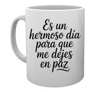 Capzy Es Un Hermoso Día Para Que Me Dejes En Paz Vidrio Cerveza Taza Tazza Della Tazza Mug Cup