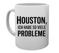 Capzy Houston Ich Habe So Viele Probleme Glas Bier Becher Tasse Tazza Della Tazza Mug Cup