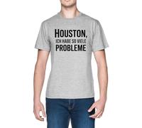 Capzy Houston ICH Habe So Viele Probleme Grey Men's T-Shirt Tee