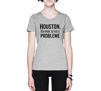 Capzy Houston ICH Habe So Viele Probleme Grey Women's T-Shirt Tee