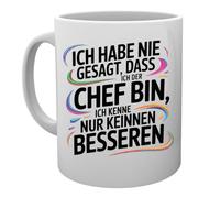 Capzy Ich Habe Nie Gesagt Dass Ich Der Chef Bin Glas Bier Becher Tasse Tazza Della Tazza Mug Cup