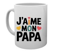 Capzy J’aime Mon Papa Un Verre Bière Agresser Tasse Tazza Della Tazza Mug Cup