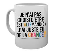 Capzy Je N’ai Pas Choisi D’être Est-Allemand(E) Un Verre Bière Agresser Tasse Tazza Della Tazza Mug Cup