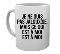 Capzy Je Ne Suis Pas Jalouxse Mais Ce Qui Est À Moi Est À Moi Un Verre Bière Agresser Tasse Tazza Della Tazza Mug Cup