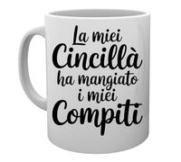 Capzy La Mia Cincillà Ha Mangiato I Miei Compiti Bicchiere Birra Tazza Tazza Della Tazza Mug Cup