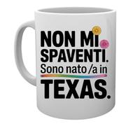 Capzy Non Mi Spaventi Sono Natoa In Texas Bicchiere Birra Tazza Tazza Della Tazza Mug Cup