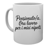 Capzy Pensionatoa Ora Lavoro Per I Miei Nipoti Bicchiere Birra Tazza Tazza Della Tazza Mug Cup