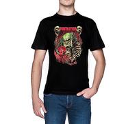 Capzy Predator Art Nero Uomo Maglietta Black Men's T-Shirt Tee
