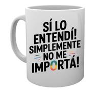 Capzy ¡Sí Lo Entendí Simplemente No Me Importa Vidrio Cerveza Taza Tazza Della Tazza Mug Cup