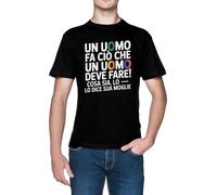 Capzy Un Uomo Fa ciò Che Un Uomo Deve Fare Bicchiere Birra Tazza Glass Beer Mug Cup