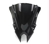 CAQRBCX Moto Lungo Parabrezza per Ninja 500 per SE 2024 Doppia Bolla Parabrezza Accessori Moto Carenatura Deflettore Carenatura Anteriore Schermo Cowl Accessori