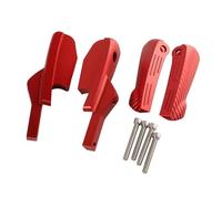 CAQRBCX Pedane per Moto Compatibile con Vespa per GTV300 per GTS150 per GTS125ie per GTS250 per GTS250ie per GTS300ie Pedane Passeggero Posteriori Pedana Estesa