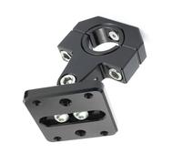 CAQRBCX Supporto Manubrio per Moto per CB400f 1972 1973 1974 1975 1976 1977 per CBF125 NA 2017 2018 2019 2020 2021 2022 2023 2024 Supporto Navigatore GPS per Motocicletta Staffa Montaggio Adattabile