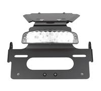 CAQRBCX Supporto per Targa Motocicletta Compatibile con Water-Cooled per T100 per T120 2016-2022 Kit di Eliminazione del Posteriore per Motocicletta Staffa Porta Targa