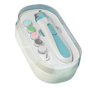 Caquele per unghie ricaricabili - Kit per la cura delle unghie per bambini | Trimmer per unghie per bambini | Set di cura per la manicure per bambini antimuffa | Kit buffer per ritaglio con batteria