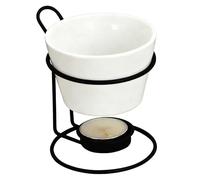 Caquelon - Vaso per fonduta al formaggio, per sciogliere i dolci, per sciogliere il cioccolato, per le serate romantiche, i raduni di Natale, la famiglia, il caffè la casa