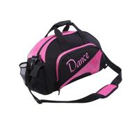 CAQYPVH Borsa Da Palestra Moderna per Ballerini con Tracolla Regolabile E Scomparti Organizzativi, Realizzata in Tessuto Oxford. Ideale per Lezioni E Spettaco, Rosa Rossa