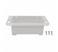 CAQYPVH Scatola Esche da Pesca con Flangia a Parete Contenitore Ventilato con di Drenaggio E Apertura periore Viti di Montaggio Incluse Adatta per Riporre Accessori Nautici in Officina, Stile B